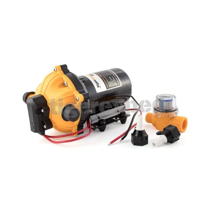 Druckwasserpumpe von tigerexped 4 bar 18 Liter bei 12V